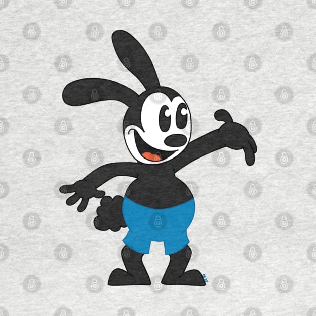 Oswald the Lucky Rabbit! by cenglishdesigns